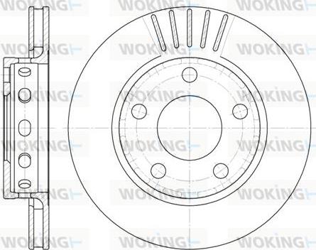 Woking D6835.10 - Discofreno autozon.pro