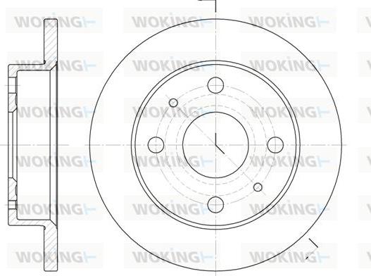 ACKOJAP A55-40001 - Discofreno autozon.pro