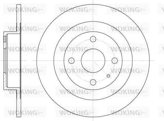 Woking D6833.00 - Discofreno autozon.pro