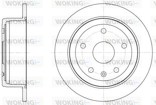 Woking D6872.00 - Discofreno autozon.pro