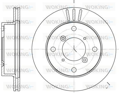 Woking D6399.10 - Discofreno autozon.pro