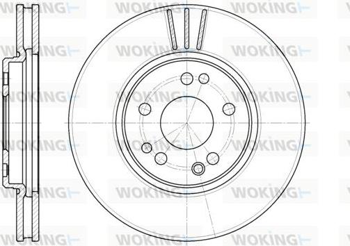 Woking D6344.10 - Discofreno autozon.pro