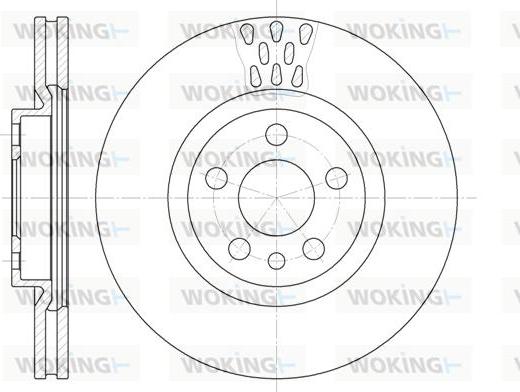 Woking D6305.11 - Discofreno autozon.pro