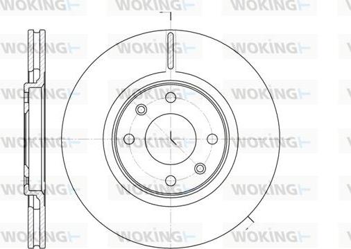 Woking D6306.10 - Discofreno autozon.pro