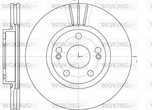 Woking D6301.10 - Discofreno autozon.pro