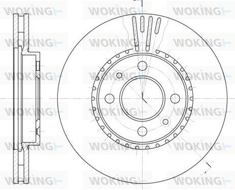 Woking D6302.10 - Discofreno autozon.pro