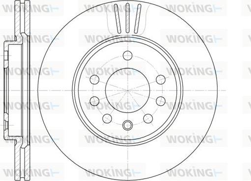 Woking D6319.10 - Discofreno autozon.pro