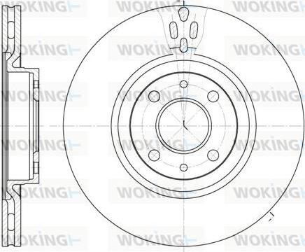 Woking D6316.11 - Discofreno autozon.pro