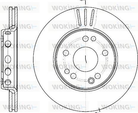 Woking D6318.10 - Discofreno autozon.pro