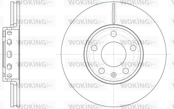 Woking D6328.10 - Discofreno autozon.pro