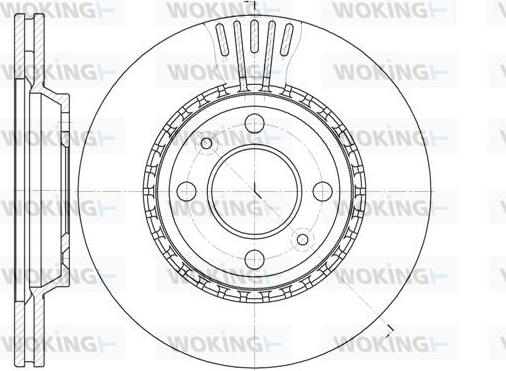 Woking D6299.10 - Discofreno autozon.pro