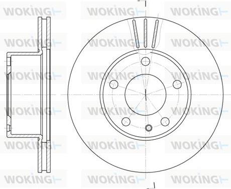 Woking D6298.10 - Discofreno autozon.pro