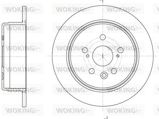 Woking D6245.00 - Discofreno autozon.pro