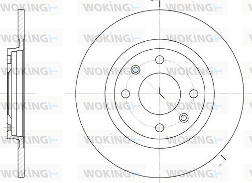 Woking D6241.01 - Discofreno autozon.pro