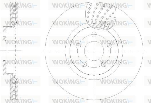 Woking D62549.10 - Discofreno autozon.pro