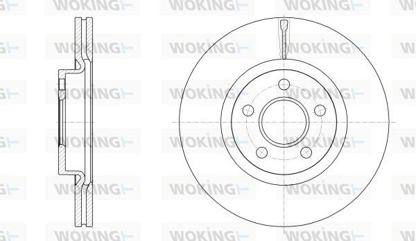 Woking D62561.10 - Discofreno autozon.pro