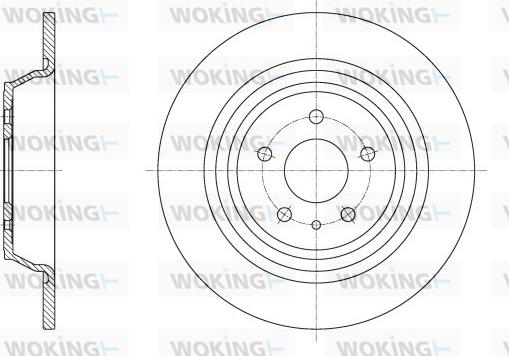 Woking D62516.00 - Discofreno autozon.pro