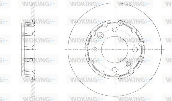 Woking D62539.00 - Discofreno autozon.pro