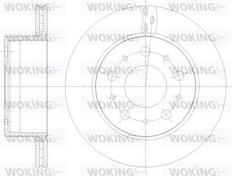 Woking D62109.10 - Discofreno autozon.pro