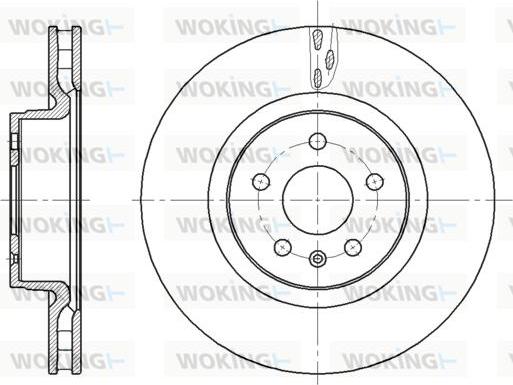 Woking D62110.10 - Discofreno autozon.pro