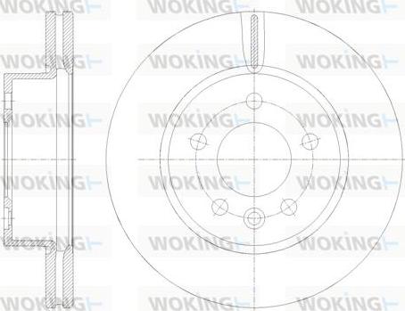 Woking D62117.10 - Discofreno autozon.pro