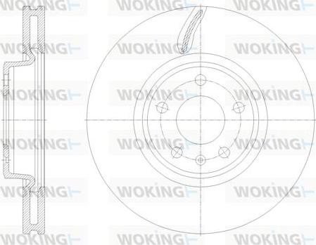 Woking D62131.10 - Discofreno autozon.pro