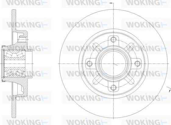 Woking D62137.20 - Discofreno autozon.pro