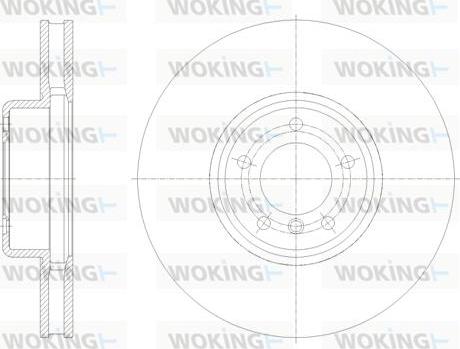 Woking D62126.10 - Discofreno autozon.pro