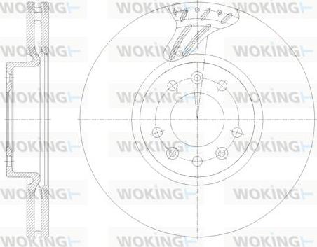 Woking D62122.10 - Discofreno autozon.pro