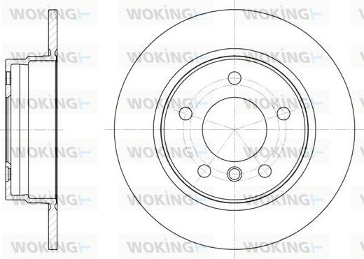 Woking D6284.00 - Discofreno autozon.pro