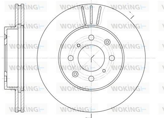 Woking D6226.10 - Discofreno autozon.pro