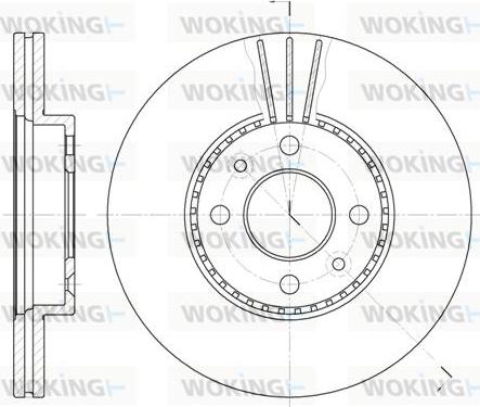 Woking D6227.10 - Discofreno autozon.pro