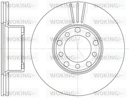 Woking D6274.10 - Discofreno autozon.pro