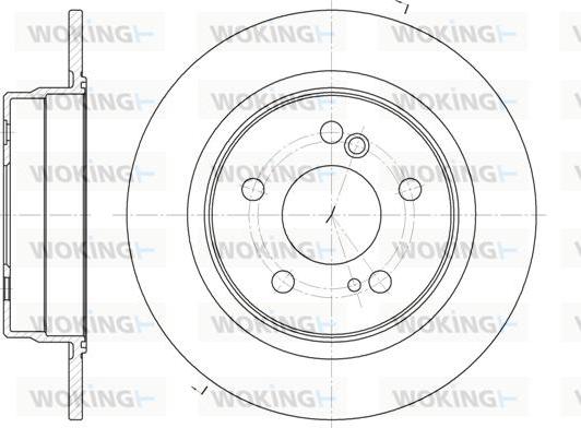 Woking D6270.00 - Discofreno autozon.pro