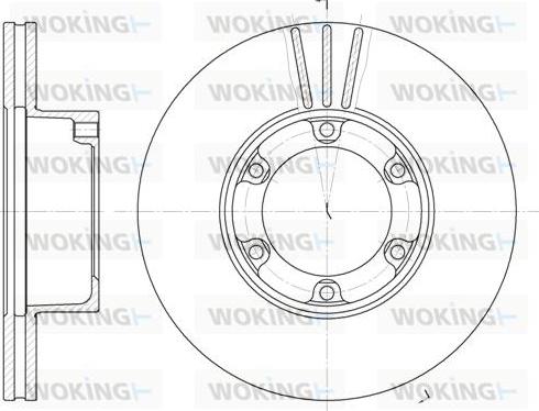 Woking D6277.10 - Discofreno autozon.pro