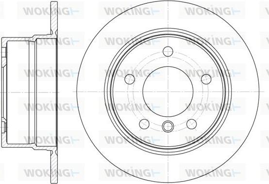 Woking D6798.00 - Discofreno autozon.pro