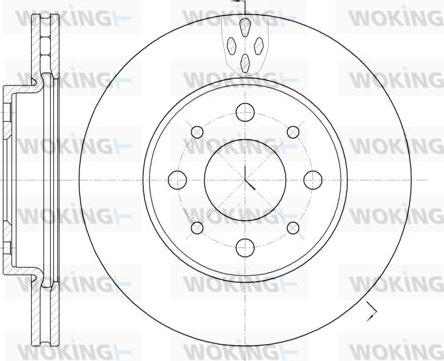 Woking D6745.10 - Discofreno autozon.pro