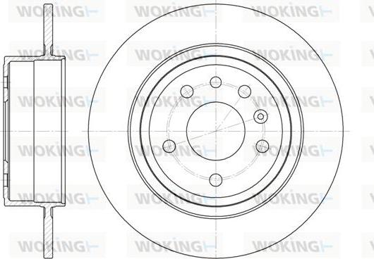 Woking D6764.00 - Discofreno autozon.pro