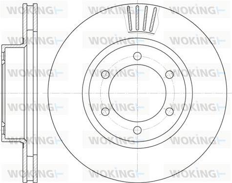 Woking D6706.10 - Discofreno autozon.pro