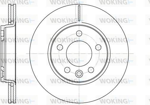 Woking D6707.10 - Discofreno autozon.pro