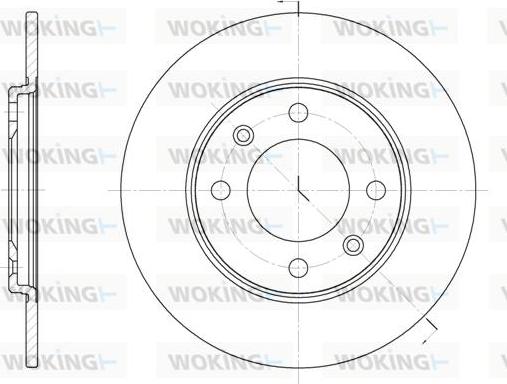 Woking D6714.00 - Discofreno autozon.pro