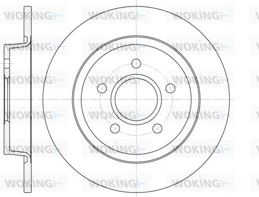 Woking D6712.00 - Discofreno autozon.pro