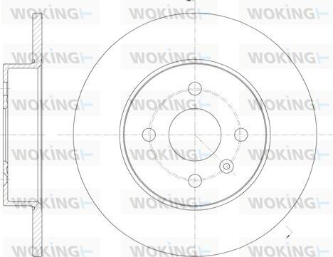 Woking D6789.00 - Discofreno autozon.pro