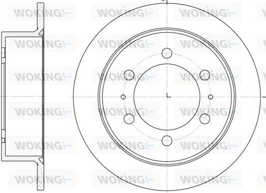 Woking D6784.00 - Discofreno autozon.pro