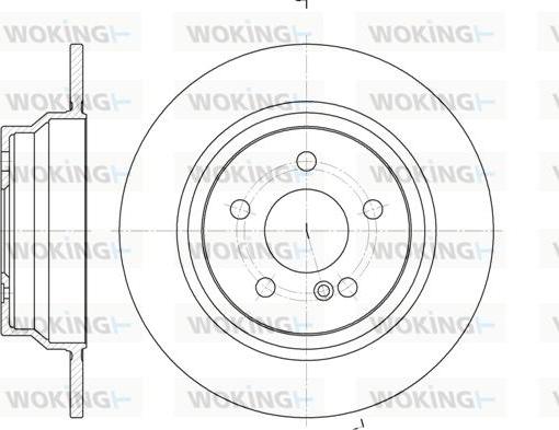 Woking D6787.00 - Discofreno autozon.pro