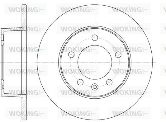 Woking D6735.00 - Discofreno autozon.pro