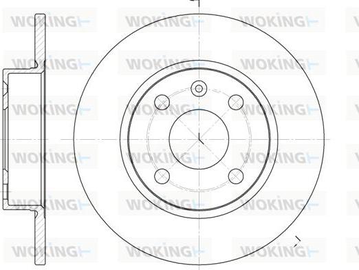 Woking D6738.00 - Discofreno autozon.pro