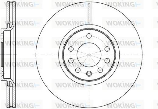 Woking D6729.10 - Discofreno autozon.pro