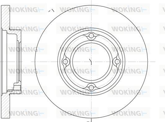 Woking D6770.00 - Discofreno autozon.pro