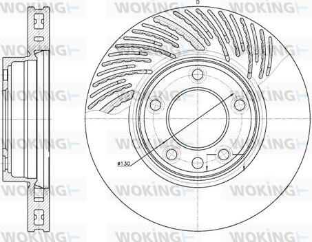 Woking D6773.10 - Discofreno autozon.pro